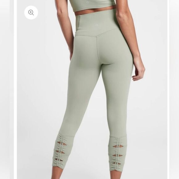 Athleta Salutation Stash Pocket II Cinch 7/8 Tight Size Small - Picture 2 of 6